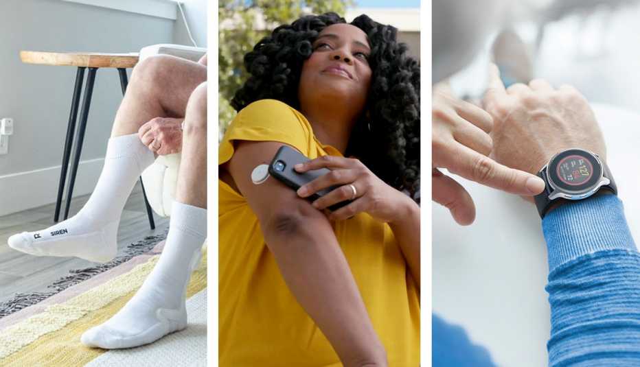 Dispositivos portátiles que monitorean la salud 