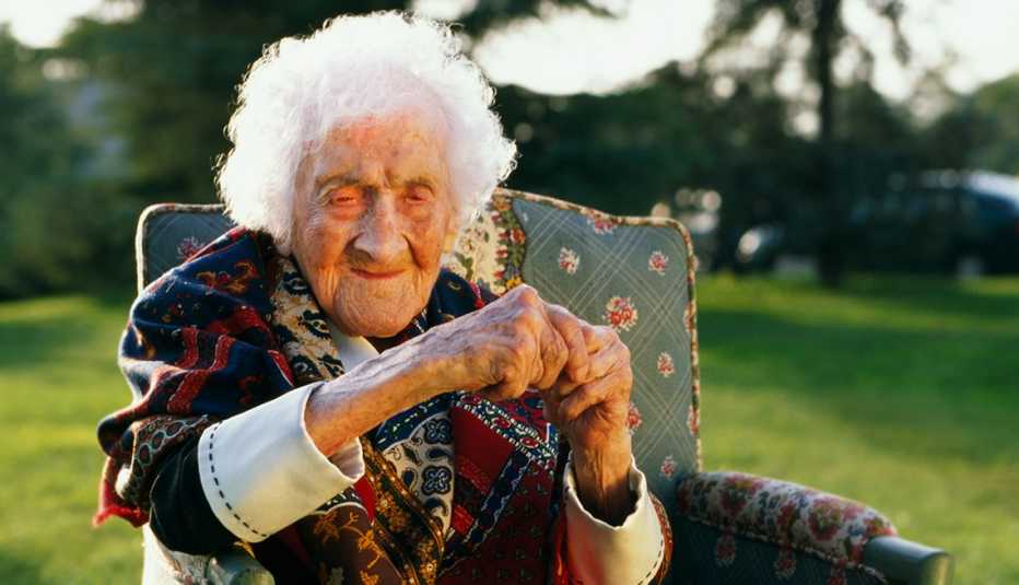 Jeanne Calment, nació en 1875 en Arles, Francia- Jeanne Calment, nació en 1875 en Arles, Francia-