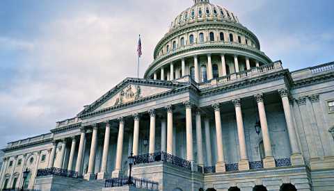 Exterior del Capitolio de Estados Unidos en Washington, D.C. Exterior del Capitolio de Estados Unidos en Washington, D.C.