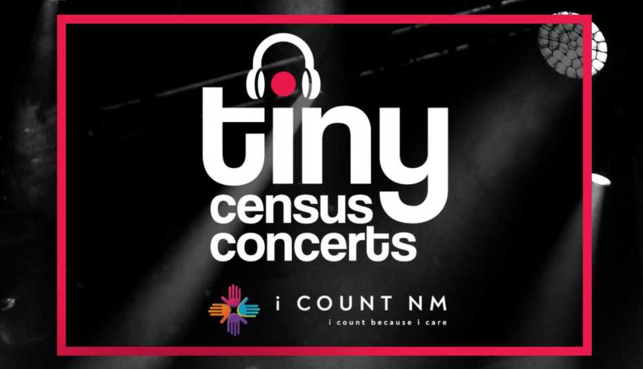 Logo de los conciertos Tiny Census Concerts en Nuevo México Logo de los conciertos Tiny Census Concerts en Nuevo México