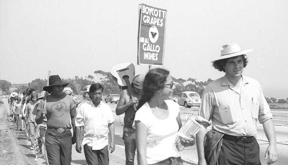 La Marcha de las 1000 Millas del sindicato United Farm Workers