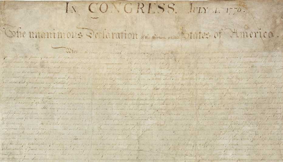 La Declaración de la Independencia