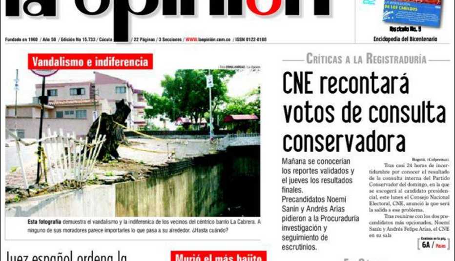 Periódico La Opinión