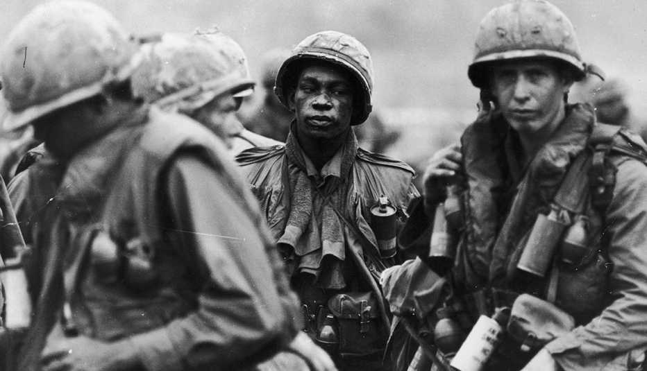 Marinos de Estados Unidos durante la guerra de Vietnam