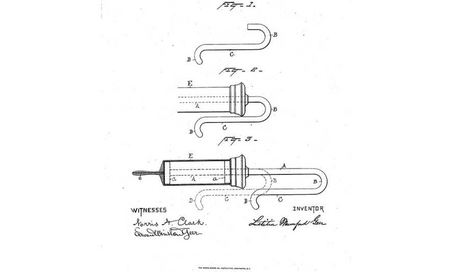 Inventos de mujeres - Letitia Geer
