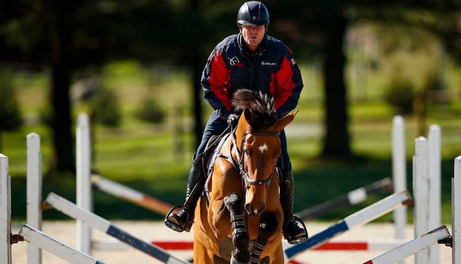 Phillip Dutton monta a caballo
