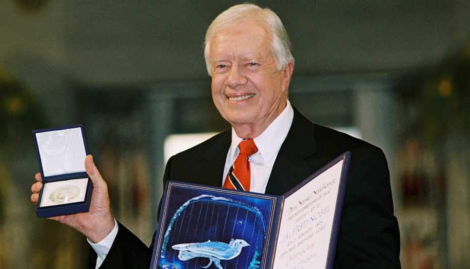 El ex presidente Jimmy Carter gana el Premio Nobel