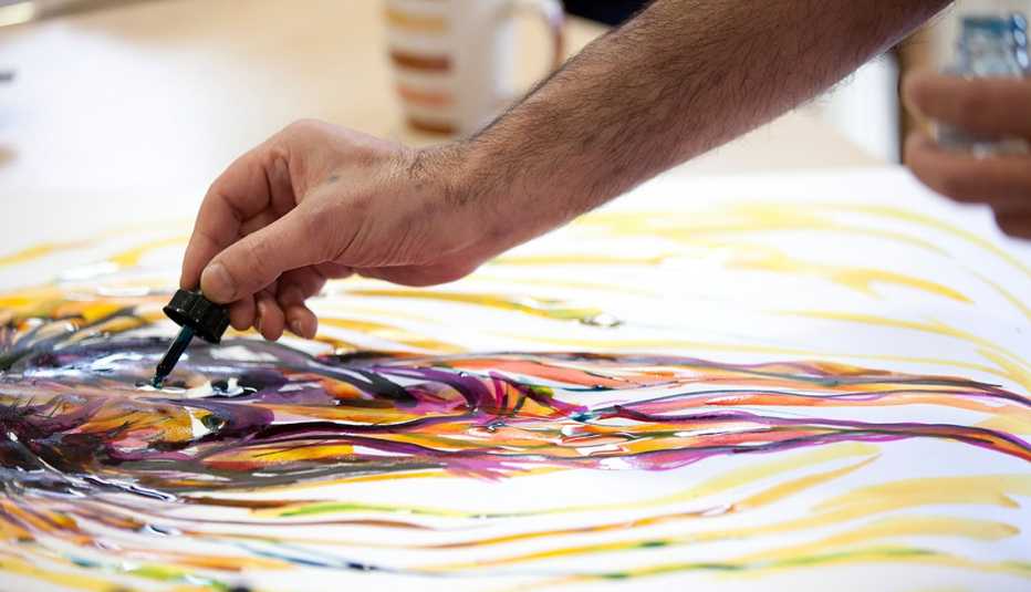 Sesión de terapia de arte - El uso de la terapia del arte en cómo manejar el estrés