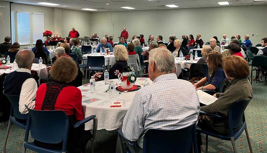 El grupo de apoyo de la familia Kim para la enfermedad de Parkinson en Madison, Misisipi.