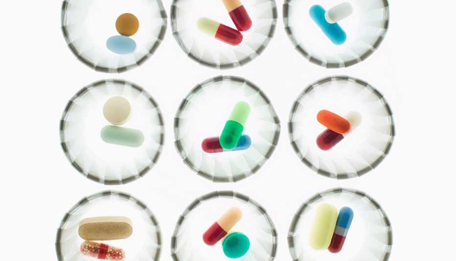 Diferentes medicamentos