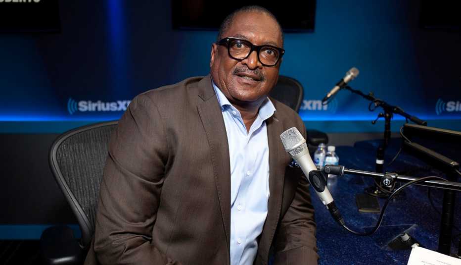 Mathew Knowles visita el estudio de SiriusXM Mathew Knowles visita el estudio de SiriusXM