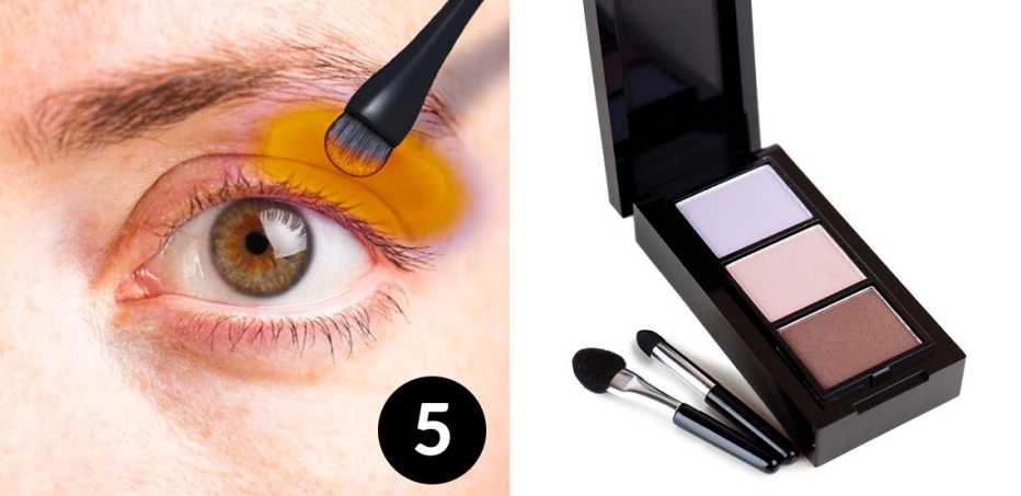 Maquillaje para contornear los ojos