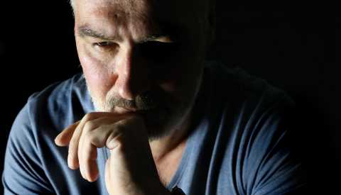 Un hombre triste