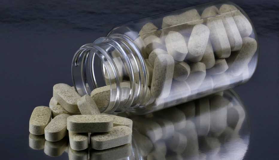 Frasco de pastillas