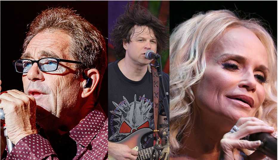 Huey Lewis, Ryan Adams and Kristin Chenoweth Huey Lewis, Ryan Adams and Kristin Chenoweth