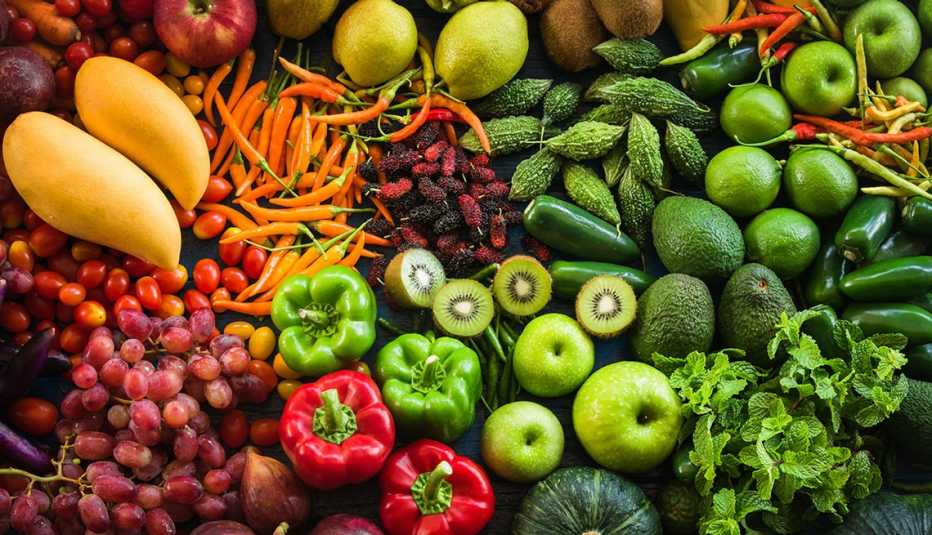 Frutas y vegetales