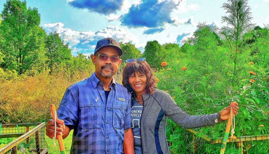 Richard Huckabee y su esposa Angela Richard Huckabee y su esposa Angela