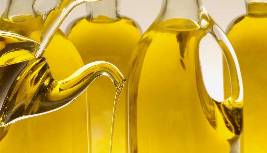 Aceite en botellas