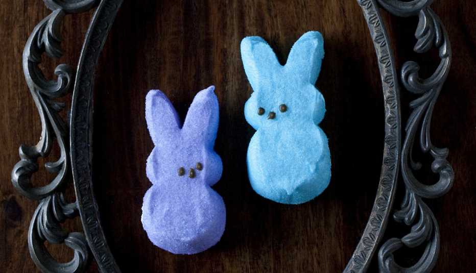 Conejitos de malvaviscos Peeps