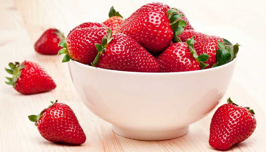 Fresas - Frutas y vegetales que podrían causar alergias
