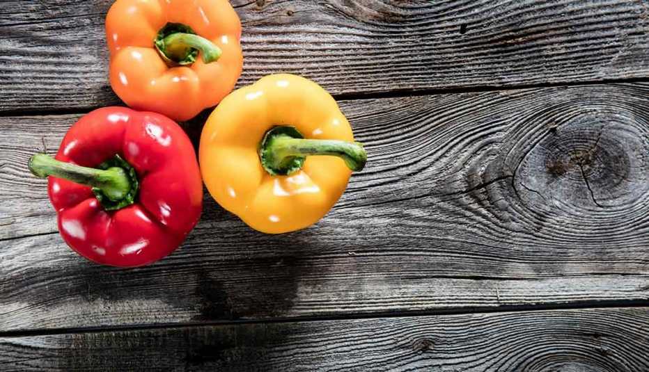 Pimientos de colores