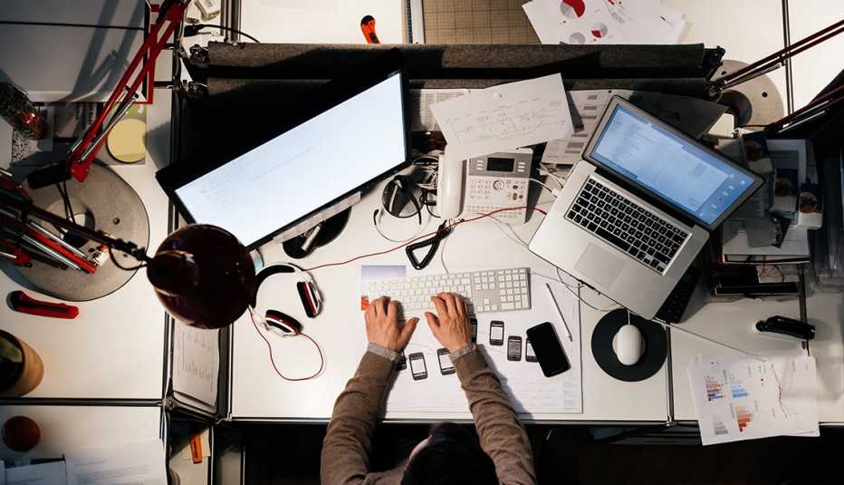 Escritorio de oficina