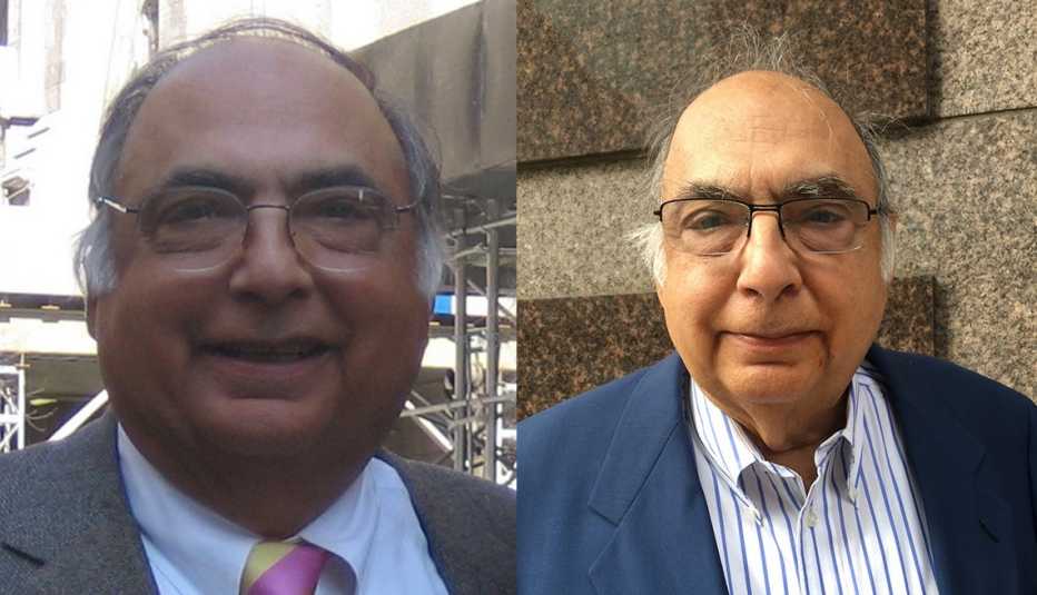Donald Mazella antes y después
