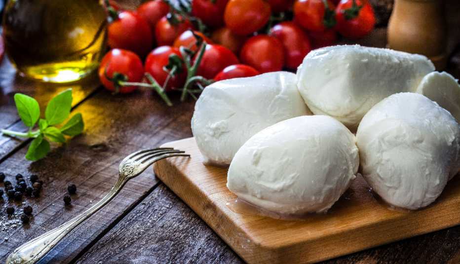 Queso mozzarella
