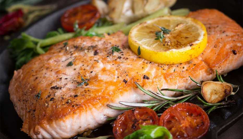 Filete de salmón