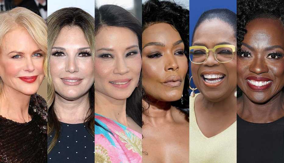 Nicole Kidman, Daisy Fuentes, Lucy Liu, Angela Bassett, Oprah Winfrey, Viola Davis
