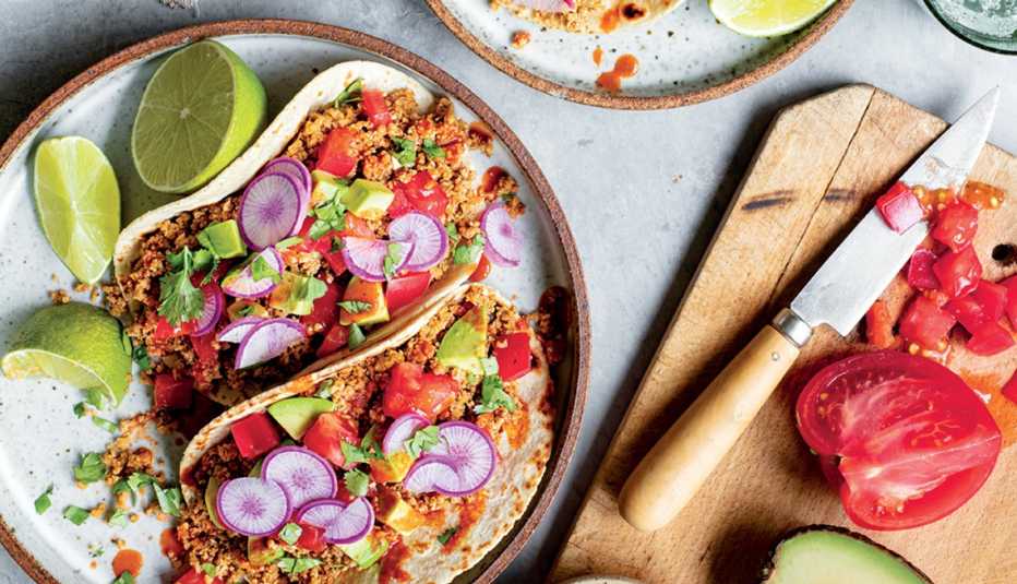 Tacos de coliflor
