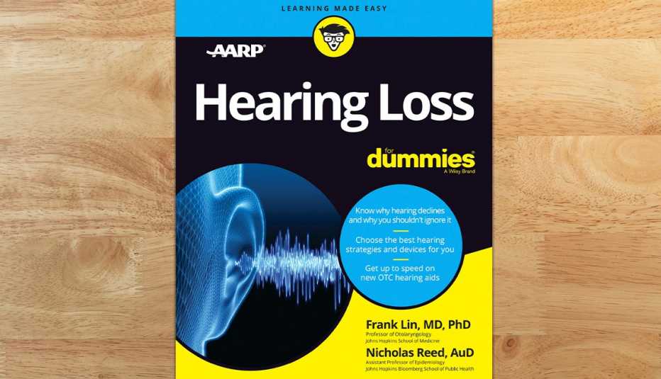 Portada del libro de AARP Hearing loss for dummies