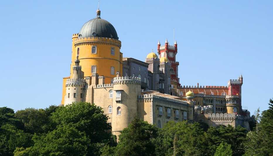 Palacio da Pena en Sintra, Portugal.