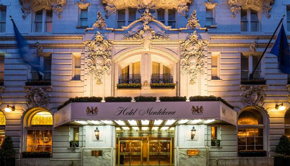 Fachada del Hotel Monteleone 