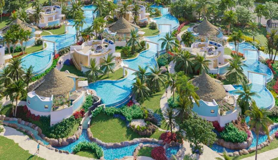 Villas en Coyaba Rondoval Village en Sandals Dunns River Jamaica