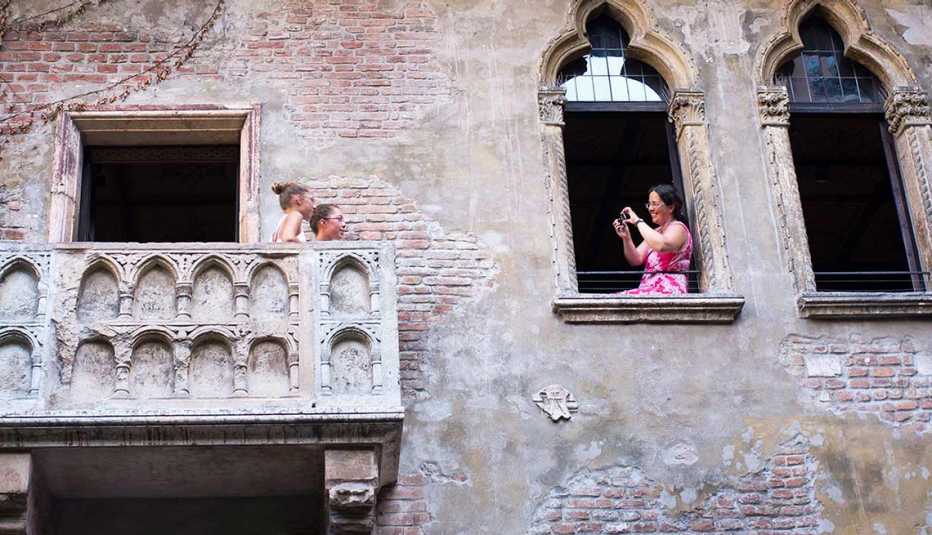 Edificio del siglo XIII conocido como la casa de Julieta Capuleto