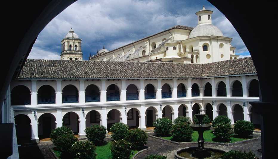 Construcción colonial en Popayán, Cauca, Colombia