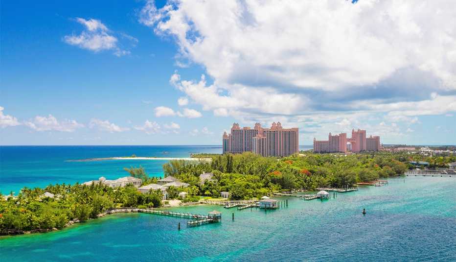 Panorámica de Nassau, Bahamas