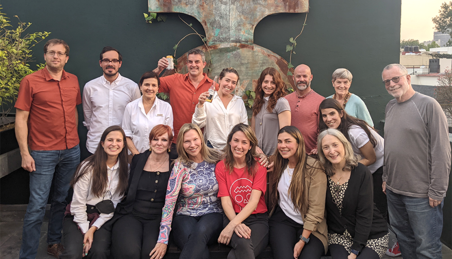 Profesores y alumnos de fluenz
