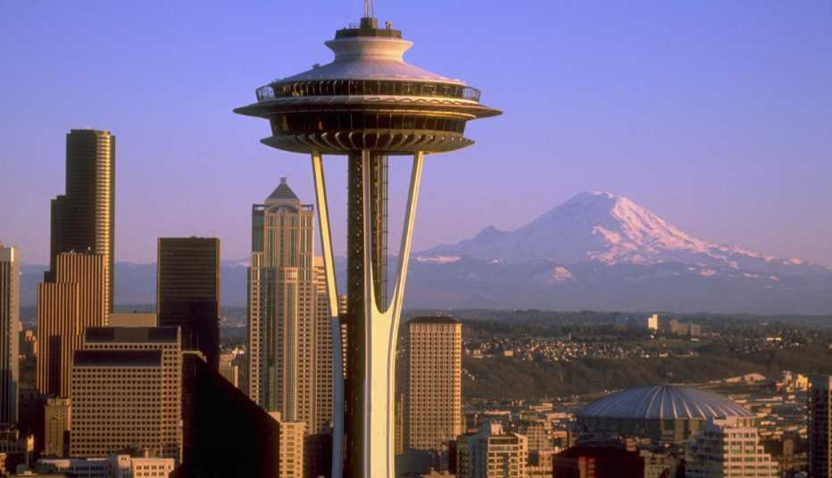 Space Needle - Edificios incomparables en Estados Unidos