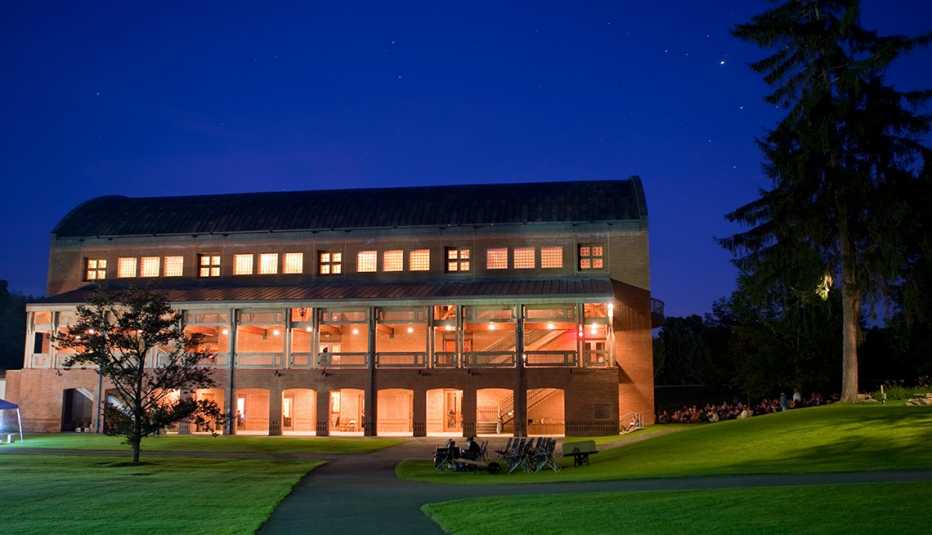 Centro de conciertos Tanglewood en Lenox Massachusetts