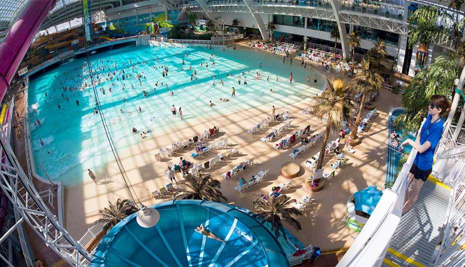 Parques acuáticos invernales