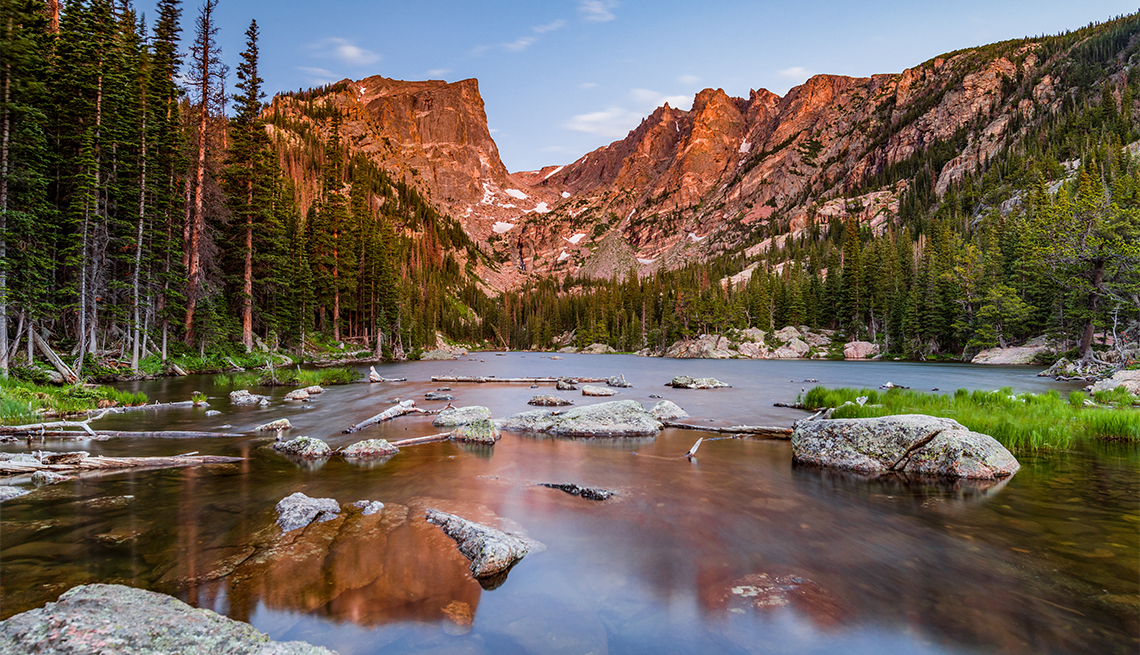 Hallet Peak en el Parque Nacional Rocky Mountain
