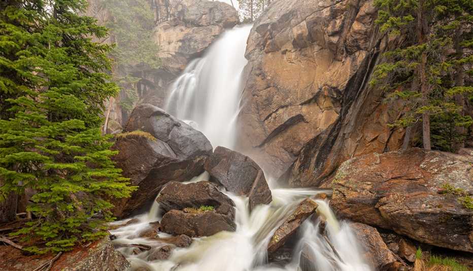 Caída de agua Ouzel Falls