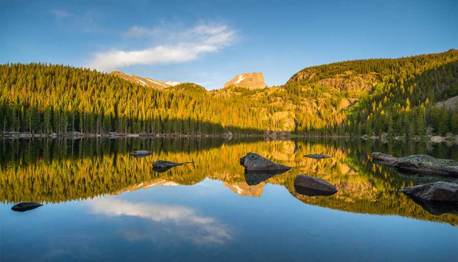 Bear Lake en el Parque Nacional de las Montañas Rocosas