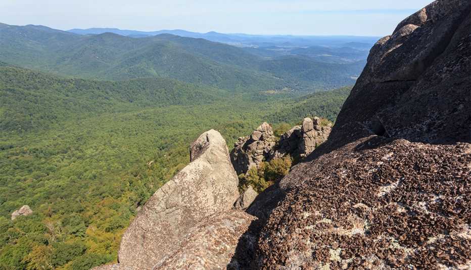 Vistas sobre el valle de Shenandoah 