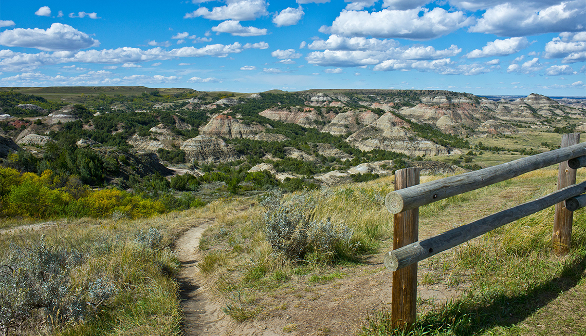 Sendero en el Painted Canyon