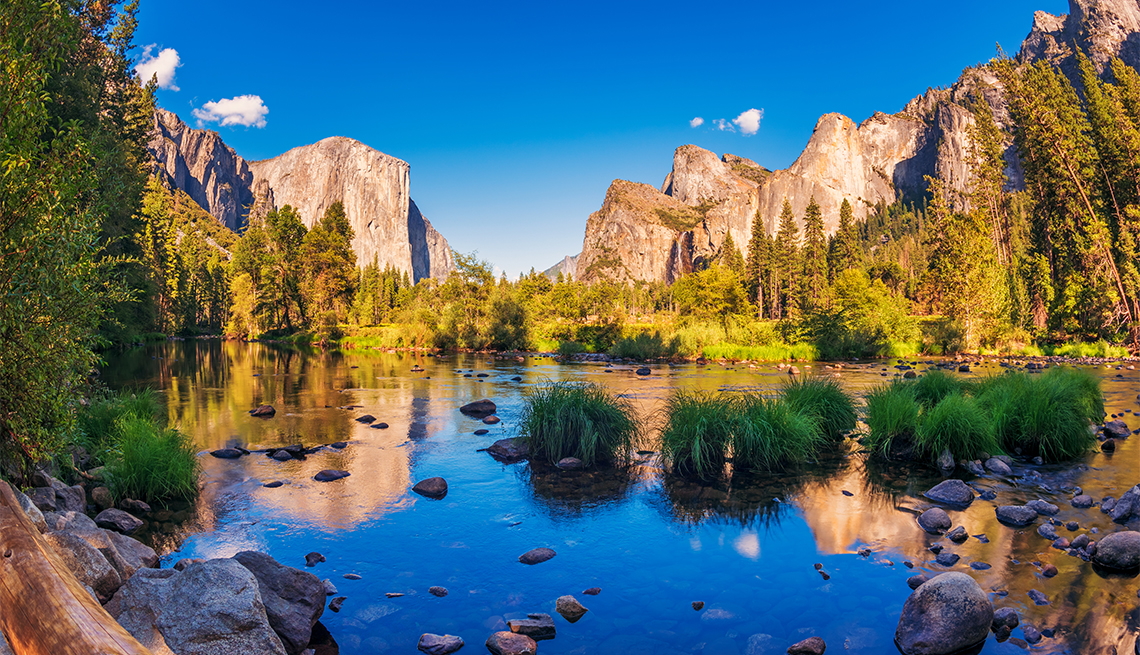 Vista del valle en el Parque Nacional Yosemite