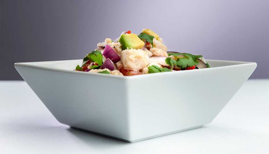 Ceviche de maríscos