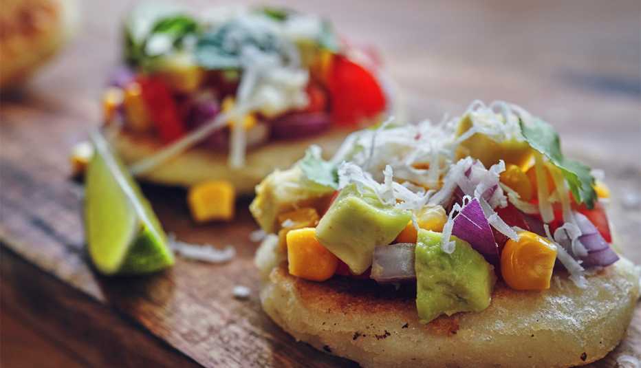 Arepas Vegetarianas Colombianas